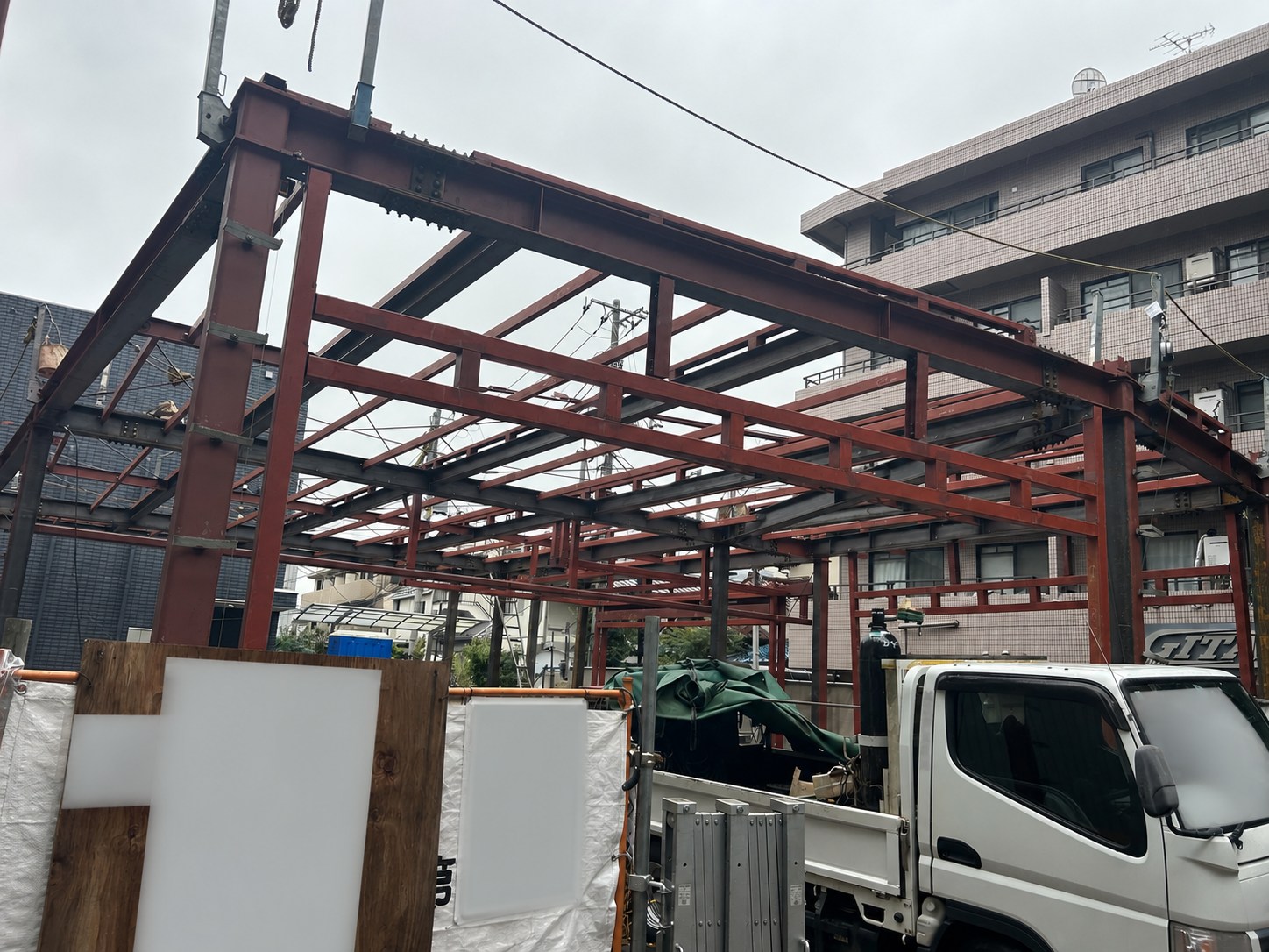 出光興産（株）下高井戸SS KeePerLABO全面改造工事の施工写真